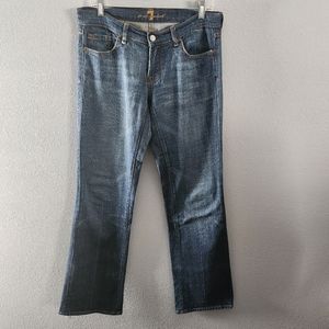 7 For All Mankind Low Waist Bootcut  Jeans
